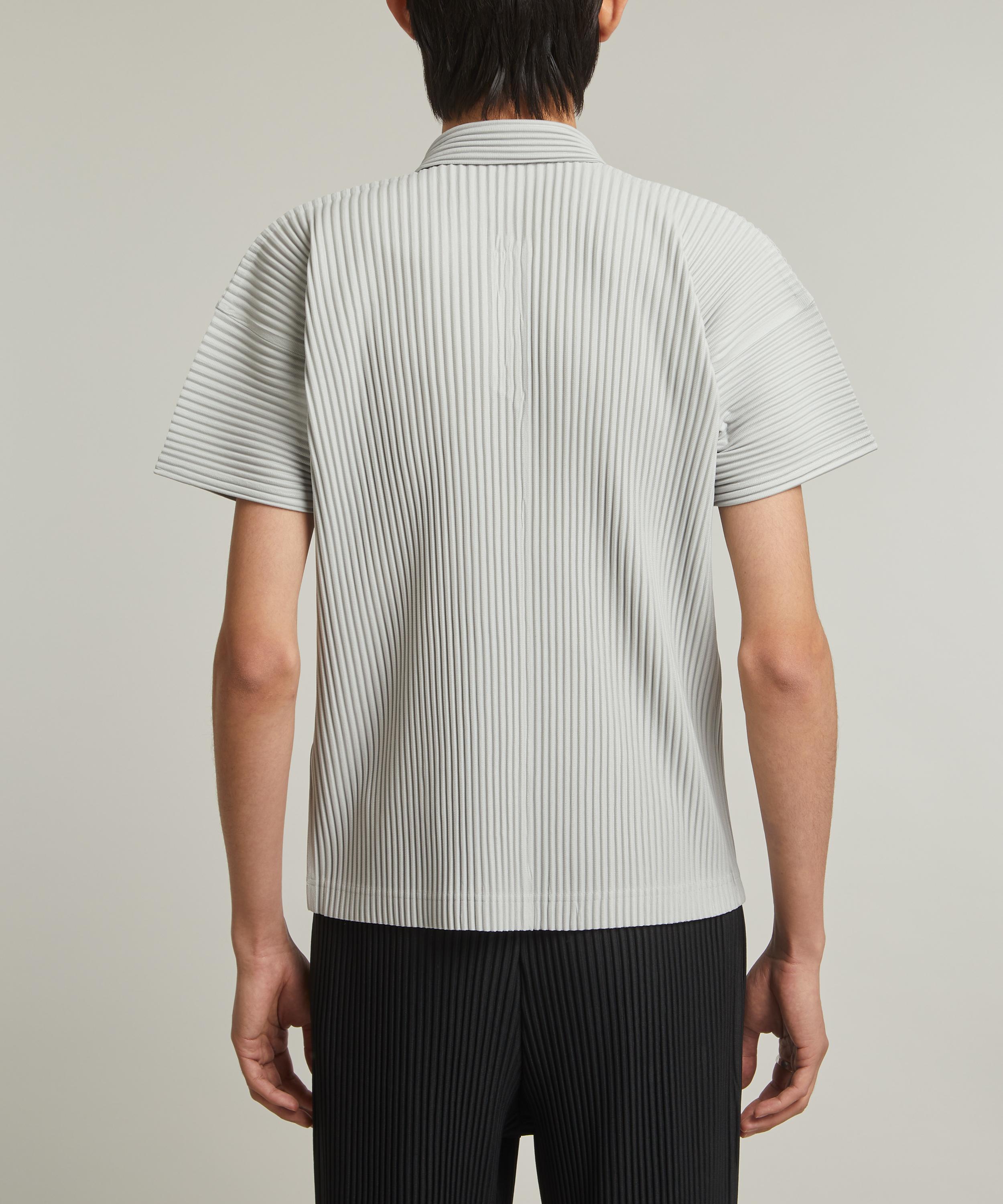 Homme Plisse Issey Miyake - Pleated Polo Shirt image number 3