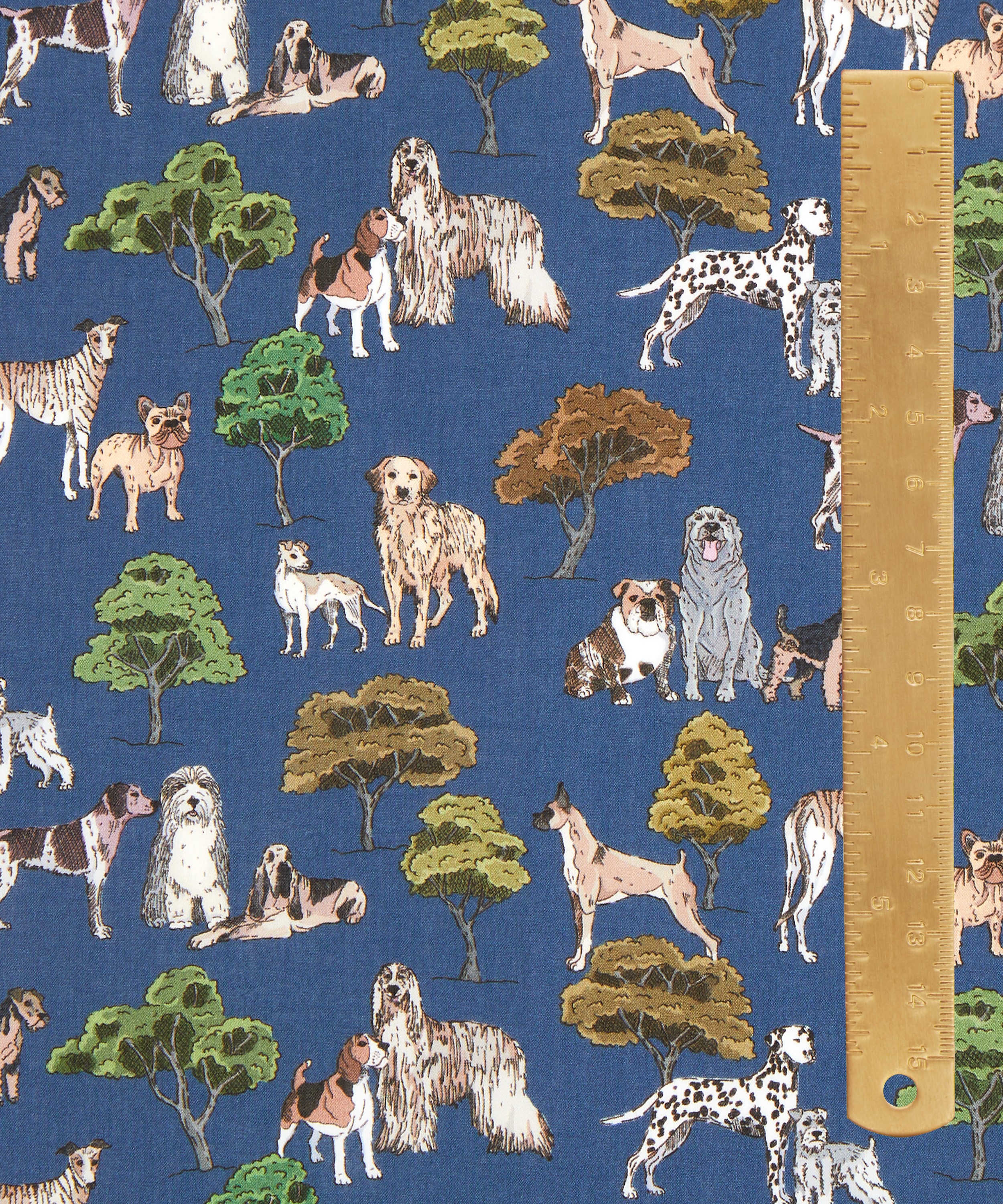 Liberty Fabrics - Hyde Park Hounds Organic Tana Lawn™ Cotton image number 4