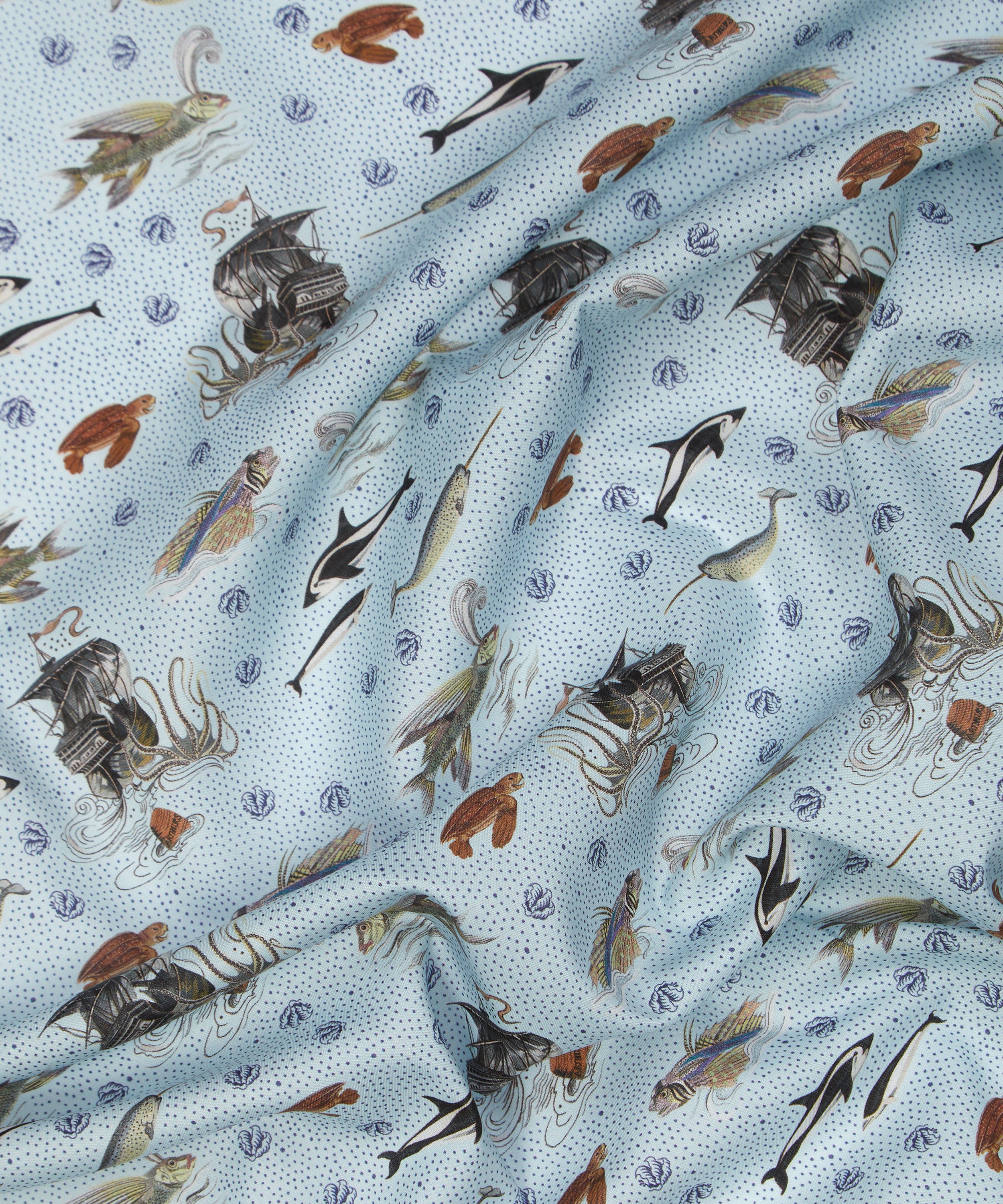 Liberty Fabrics - Ahoy Organic Tana Lawn™ Cotton image number 3