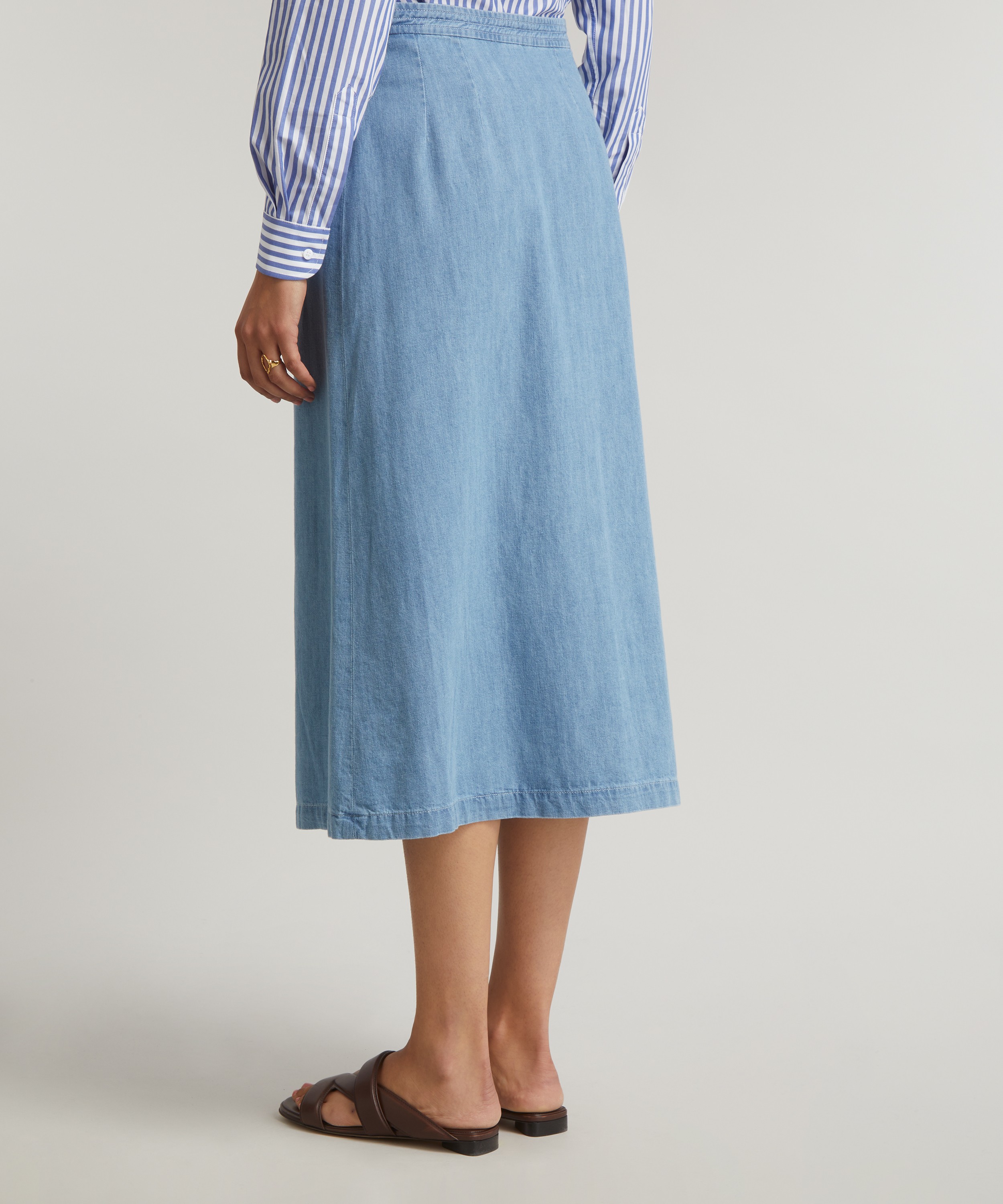 A.P.C. - Deauville Denim Skirt image number 3