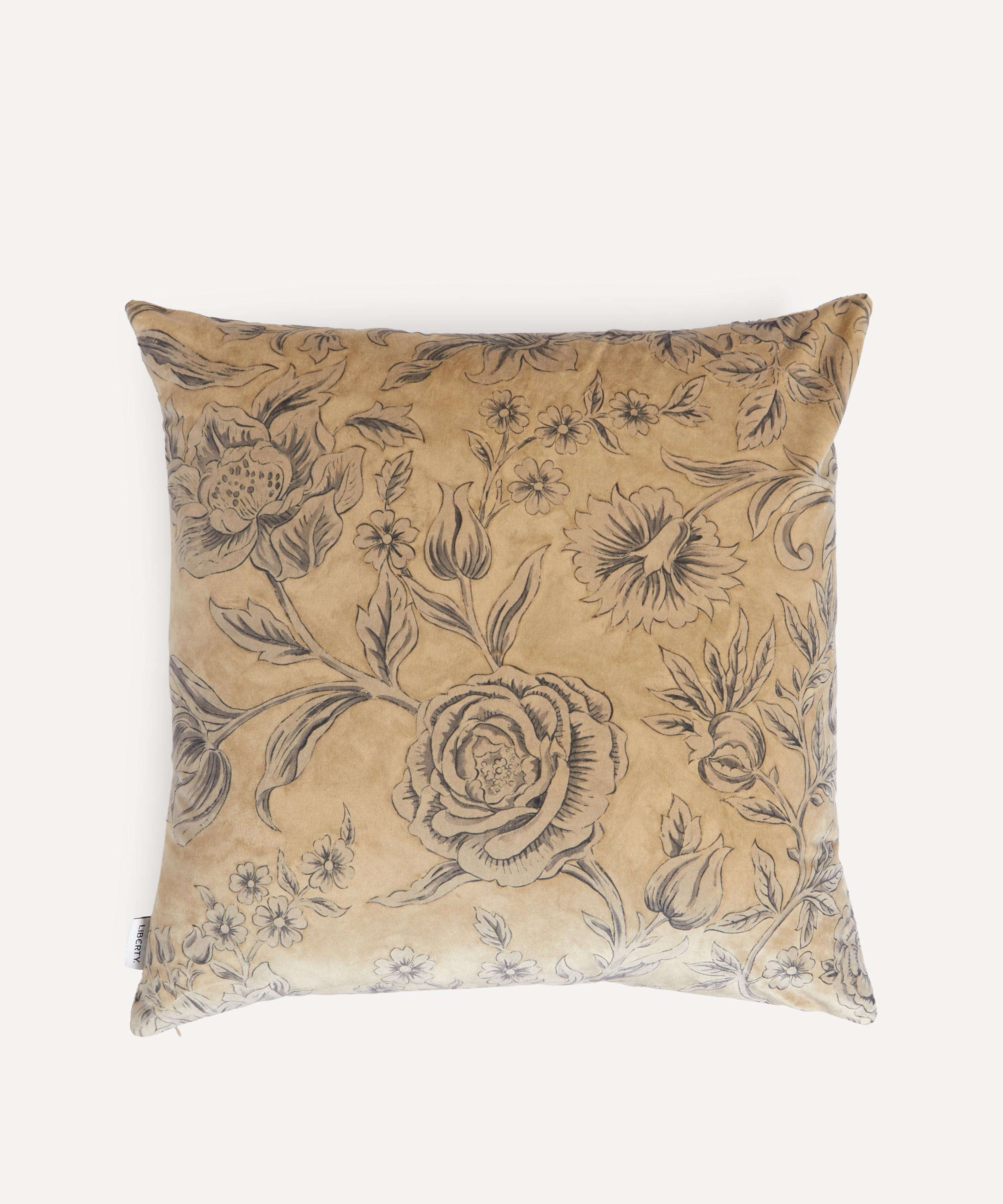 Liberty - Sambourne Vine Velvet Cushion image number 0