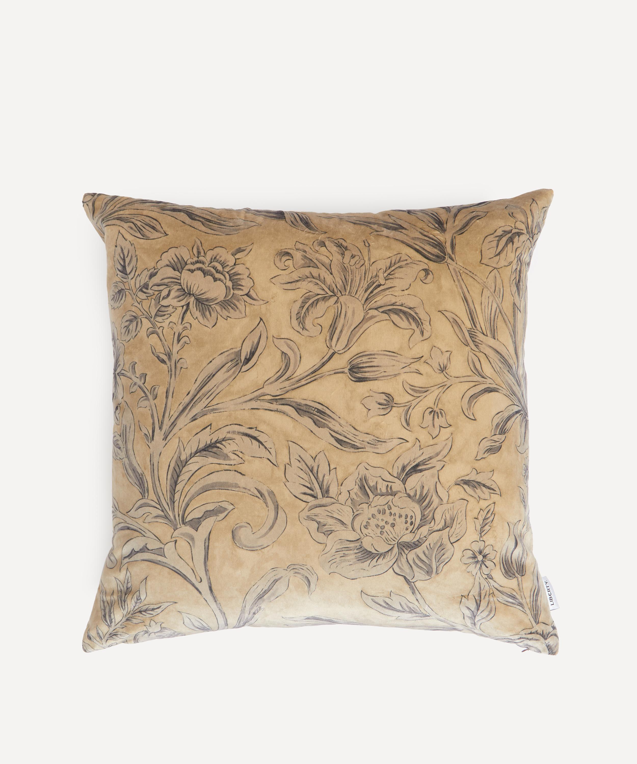 Liberty - Sambourne Vine Velvet Cushion image number 1