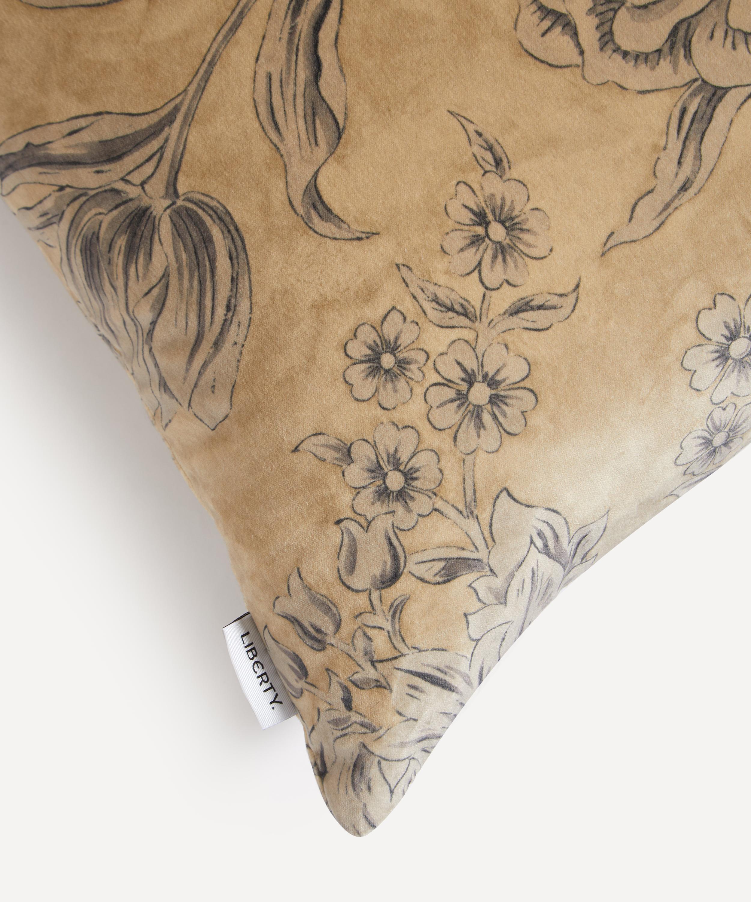 Liberty - Sambourne Vine Velvet Cushion image number 2