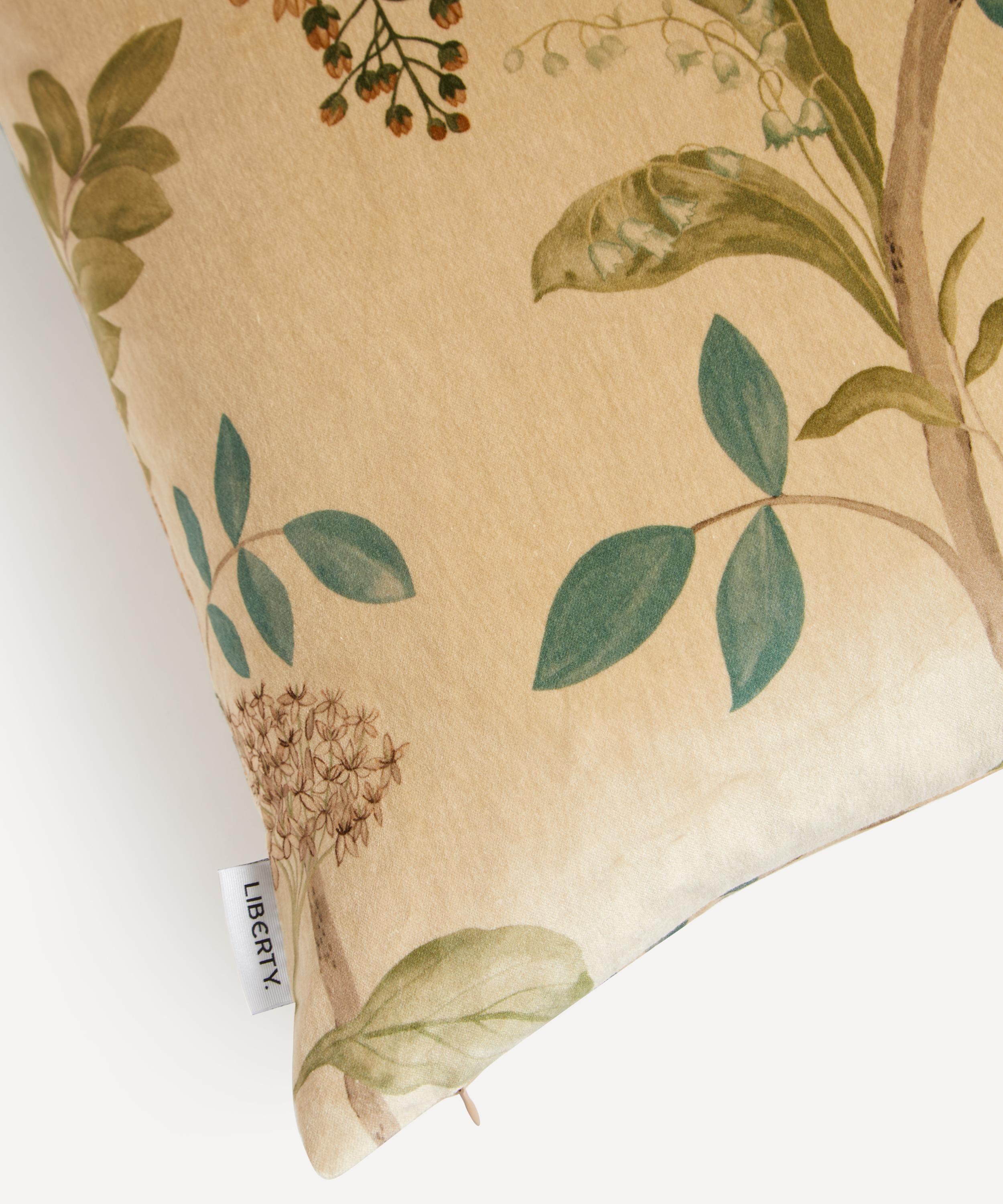 Liberty - Magical Plants Velvet Cushion image number 2