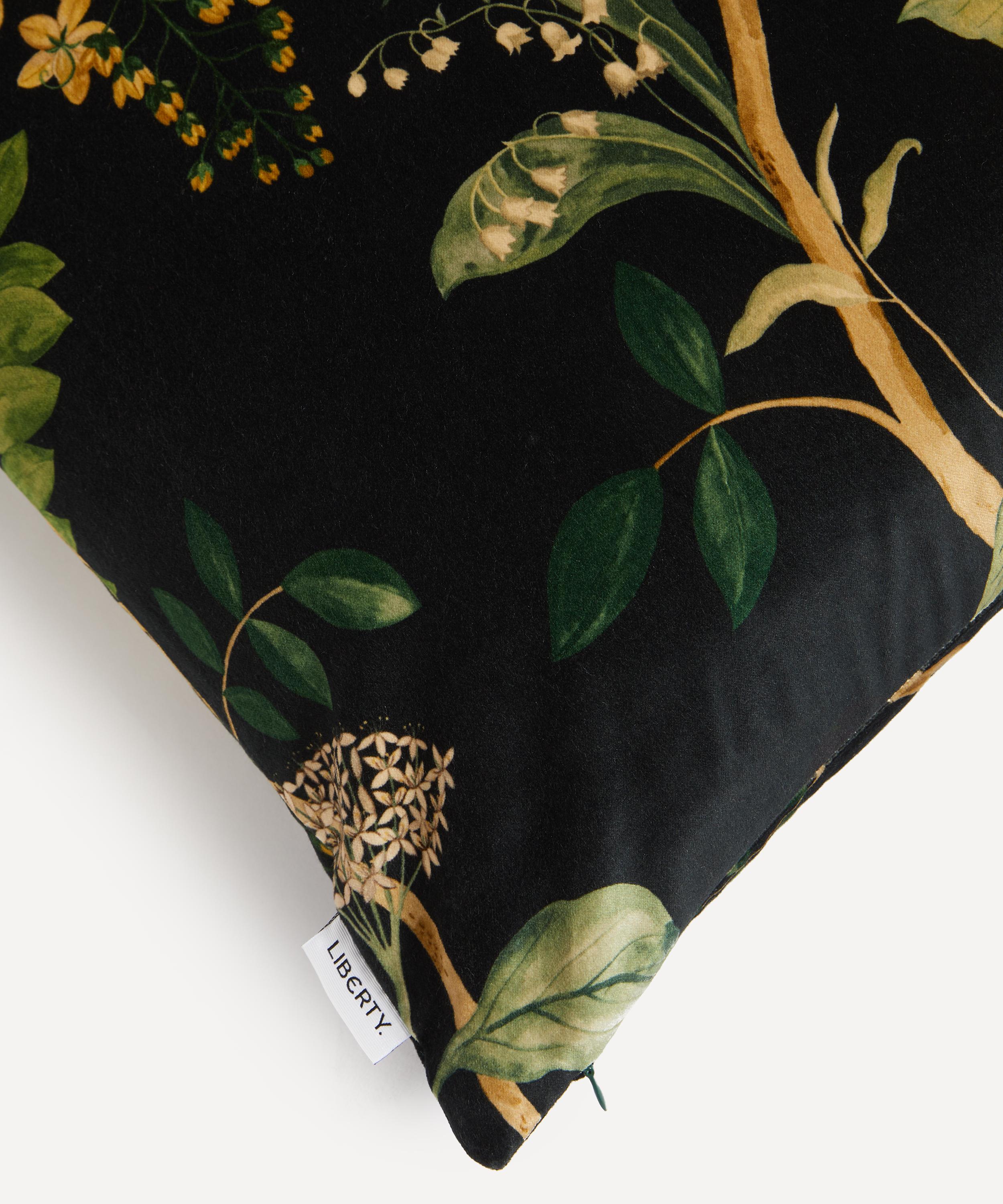 Liberty - Magical Plants Velvet Cushion image number 2