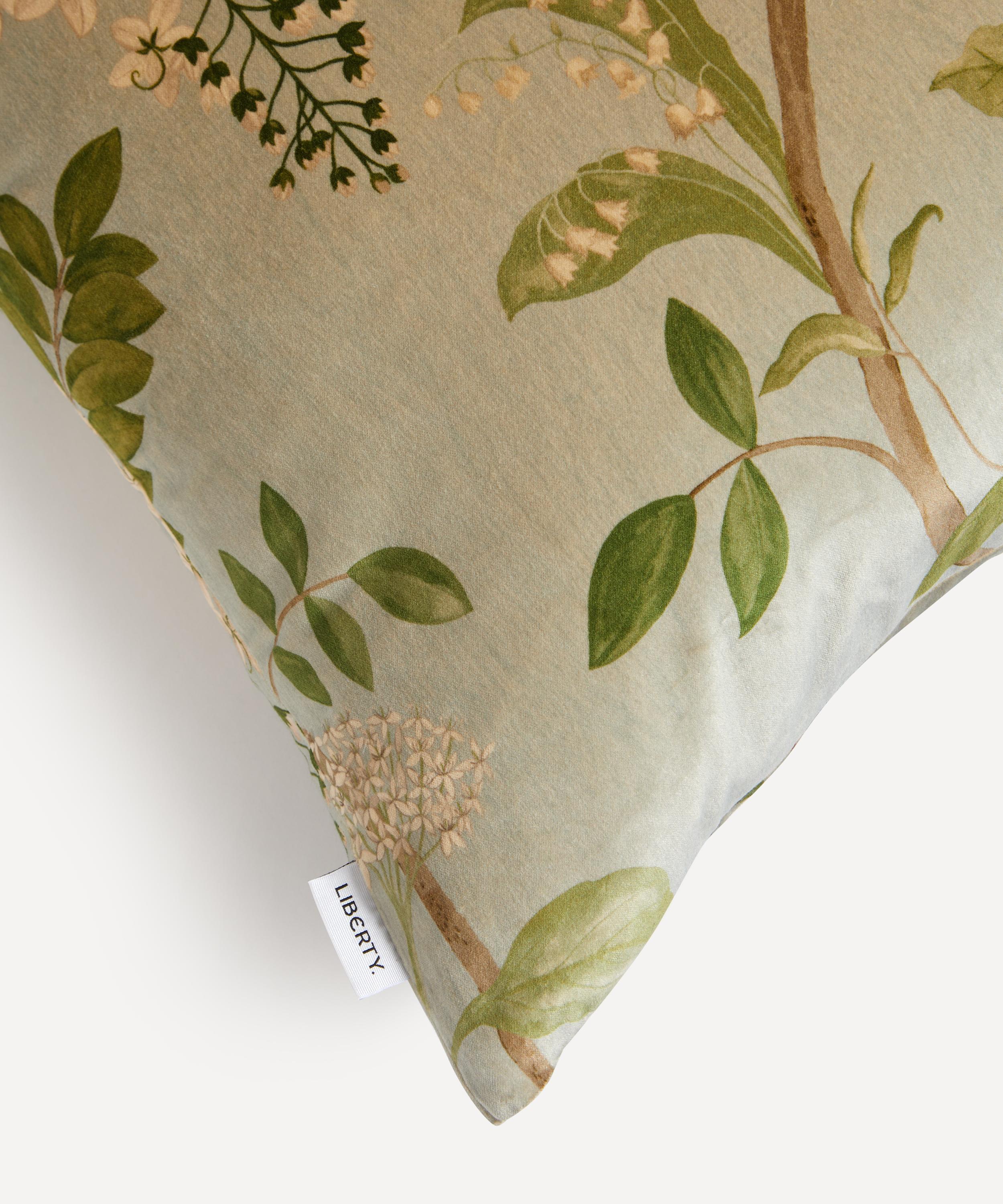 Liberty - Magical Plants Velvet Cushion image number 2