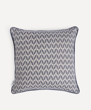 Liberty - Lutea Square Cushion in Lapis image number 0