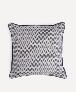 Liberty - Lutea Square Cushion in Lapis image number 1