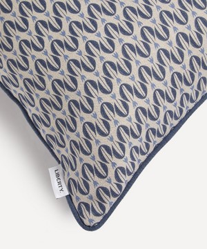 Liberty - Lutea Square Cushion in Lapis image number 2