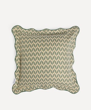 Liberty - Lutea Square Cushion in Linchen image number 0