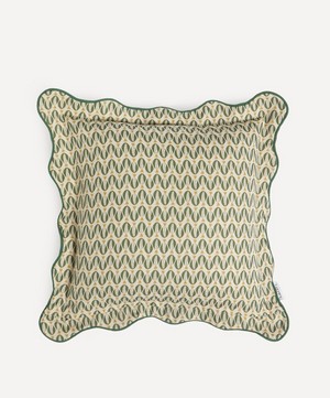 Liberty - Lutea Square Cushion in Linchen image number 1