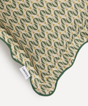 Liberty - Lutea Square Cushion in Linchen image number 2