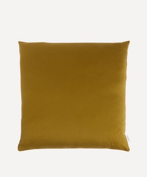 Liberty - Palampore Embroidery Square Cushion in Lacquer image number 1
