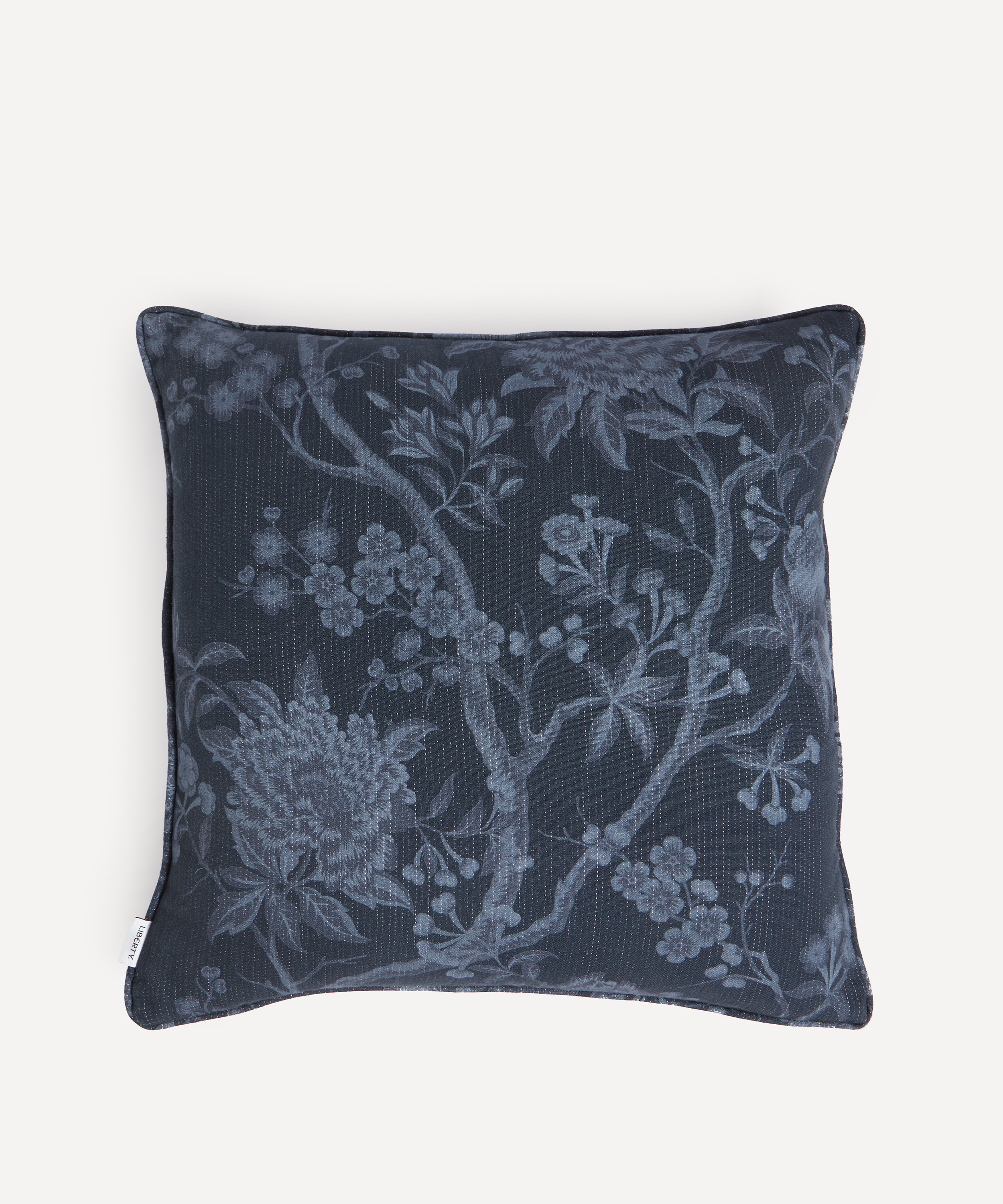Liberty - Porcelain Flower Square Cushion in Ink image number 0
