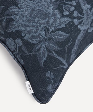 Liberty - Porcelain Flower Square Cushion in Ink image number 3