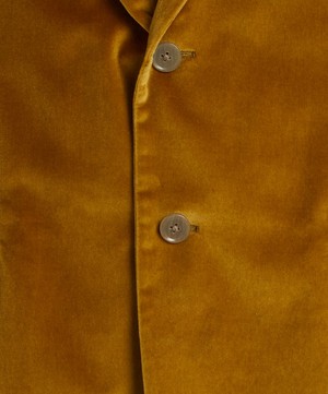 Paul Smith - Chartreuse Velvet Two-Button Blazer image number 1