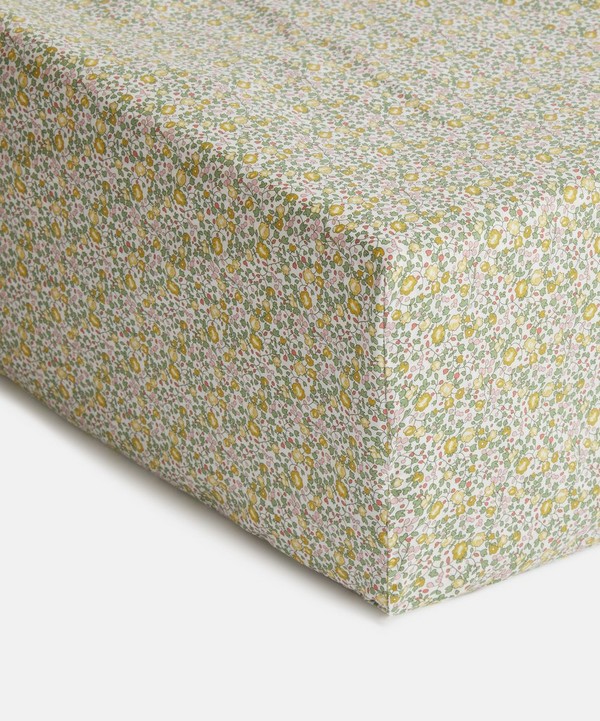 Liberty - Eloise Buds Tana Lawn™ Cotton Double Fitted Sheet image number null
