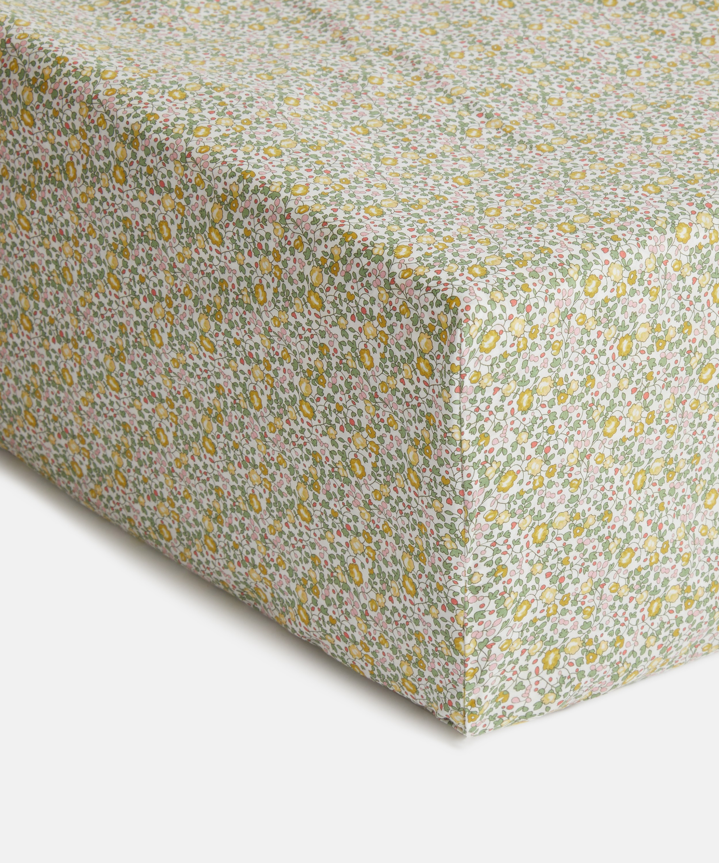 Liberty - Eloise Buds Tana Lawn™ Cotton Double Fitted Sheet image number 0