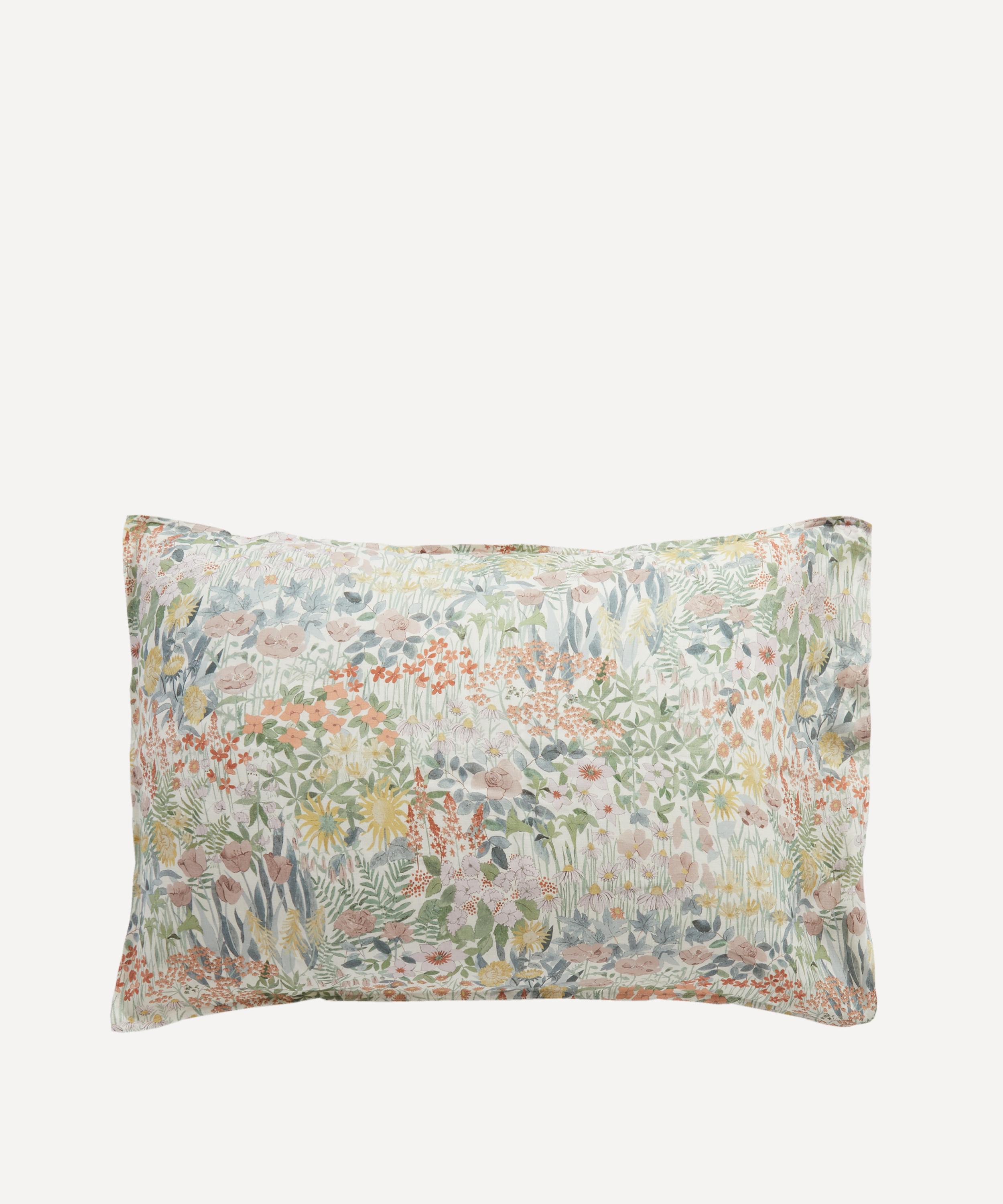 Liberty - Faria Meadow Linen Standard Pillowcase image number 1