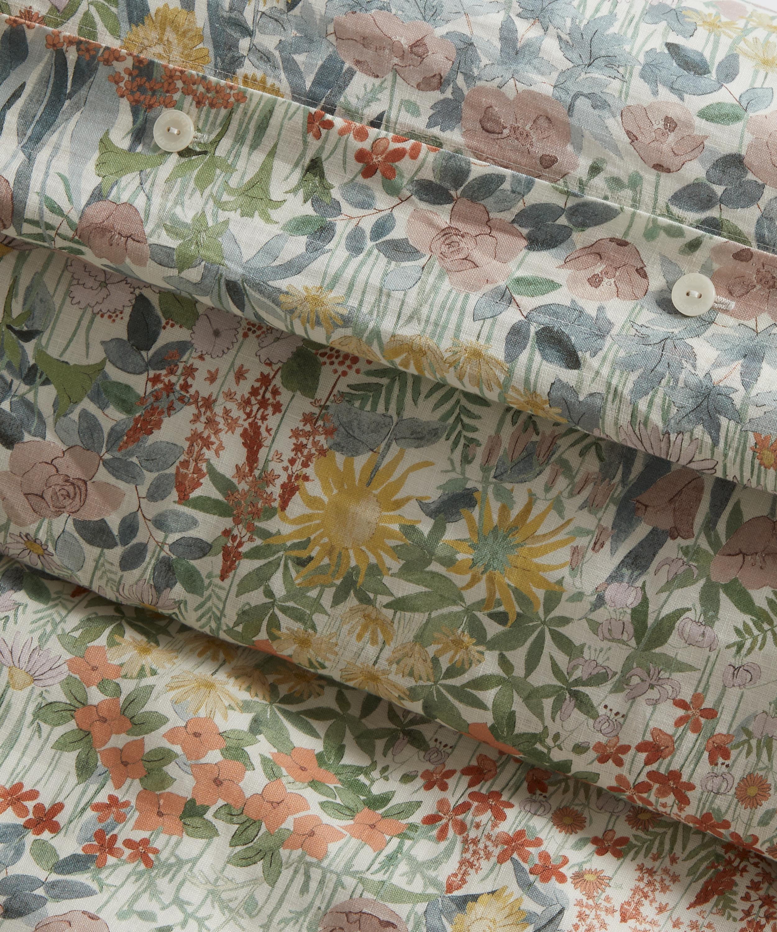 Liberty - Faria Meadow Linen King Duvet Cover Set image number 1