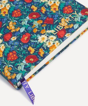 Liberty - Florence May Print Cotton A5 Lined Notebook image number 5