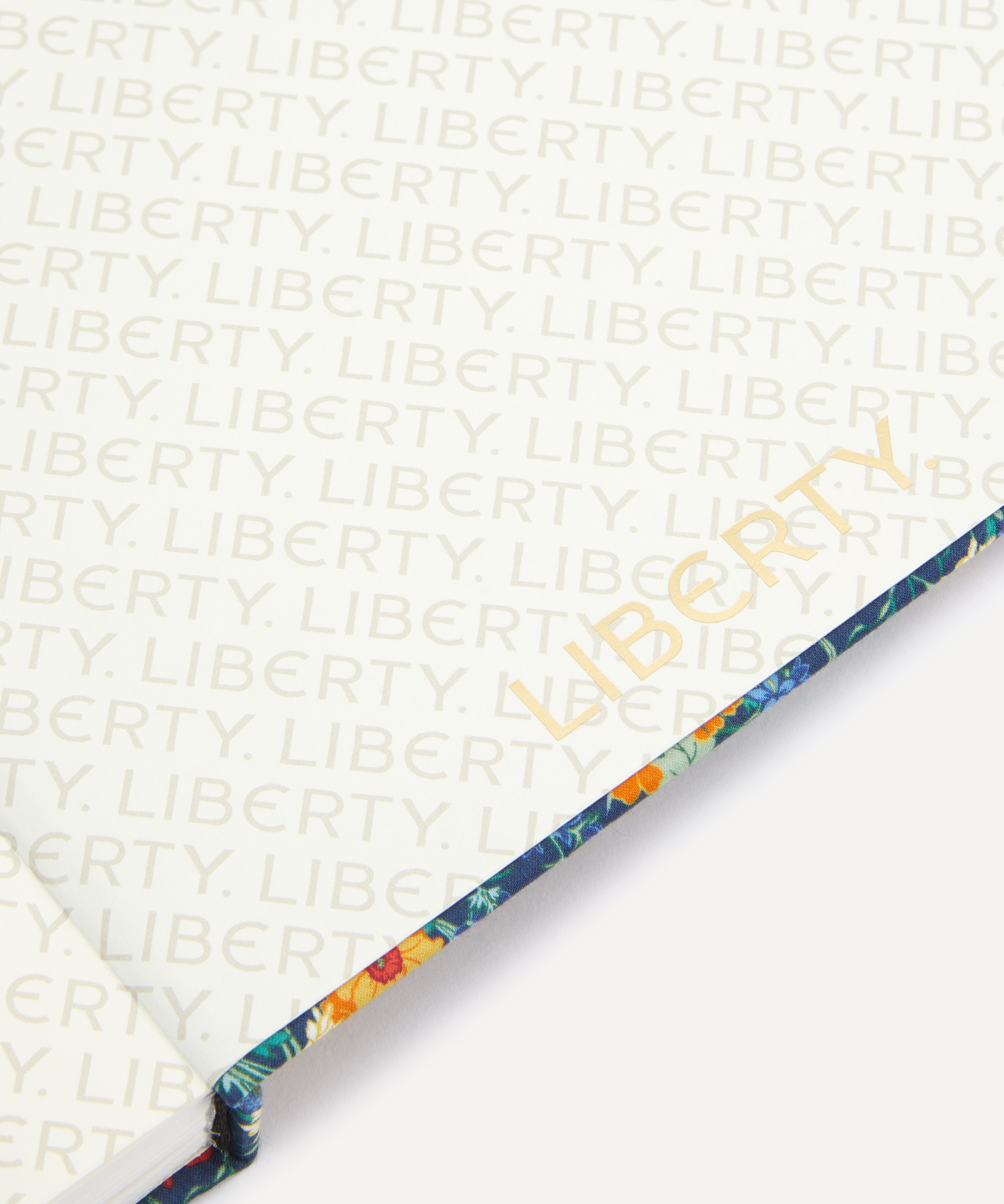 Liberty - Florence May Print Cotton A5 Notebook image number 4