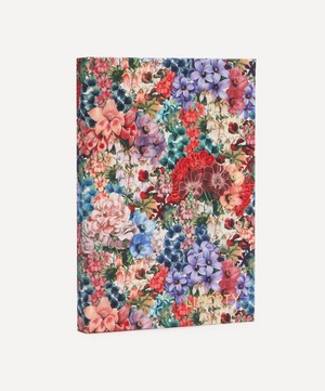 Liberty - Painted Travels Print Cotton A5 Lined Notebook image number 1