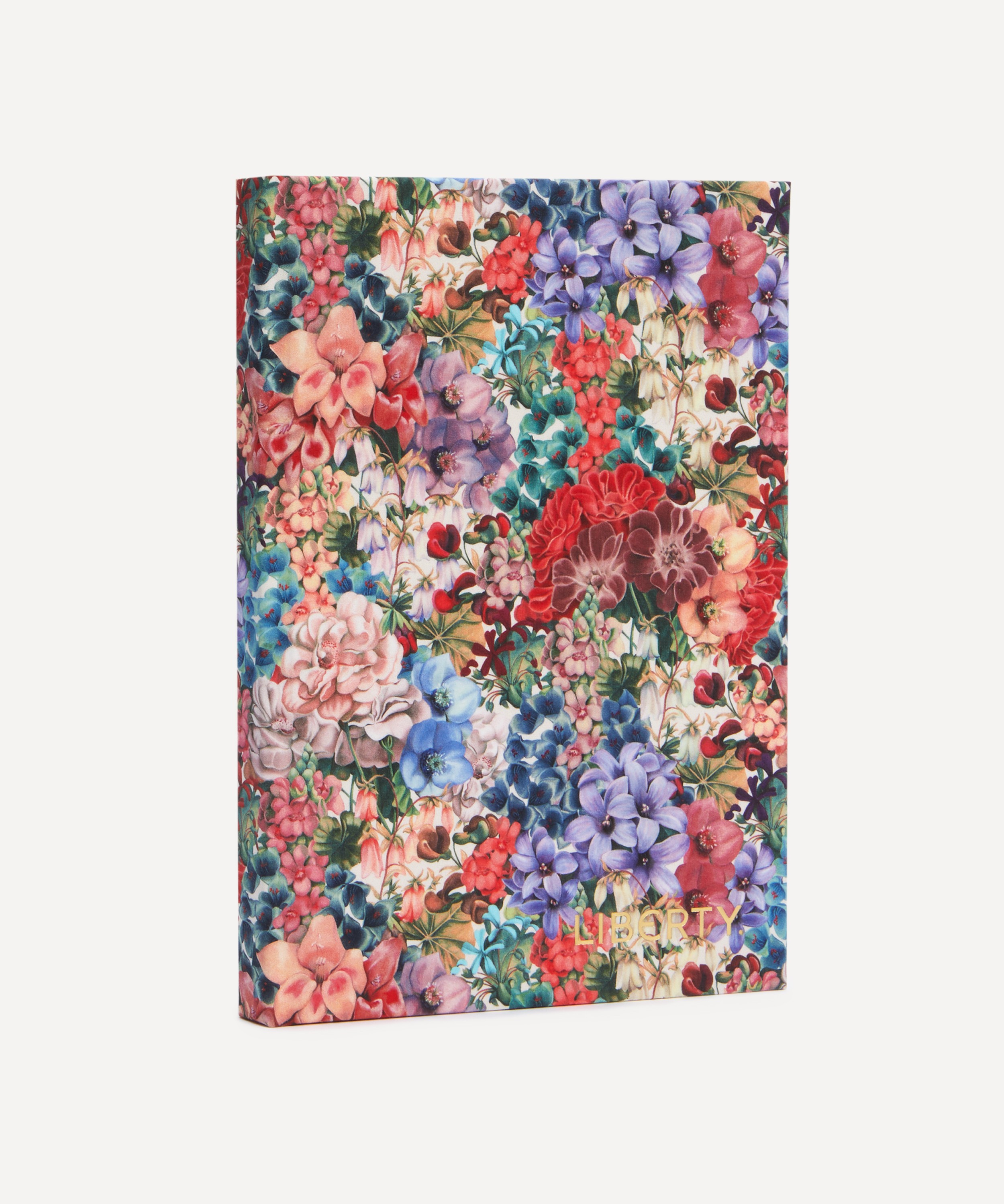 Liberty - Painted Travels Print Cotton A5 Lined Notebook image number 1