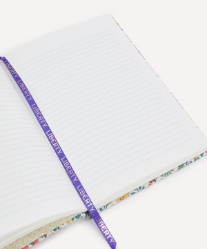 Liberty - Annabella Print Cotton A5 Lined Notebook image number 3