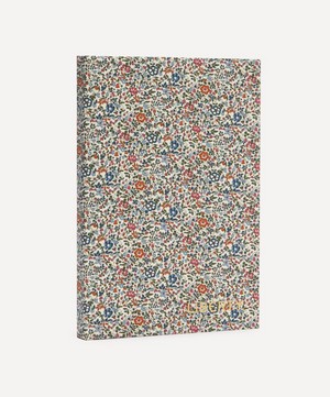 Liberty - Katie and Millie Print Cotton A5 Lined Notebook image number 1