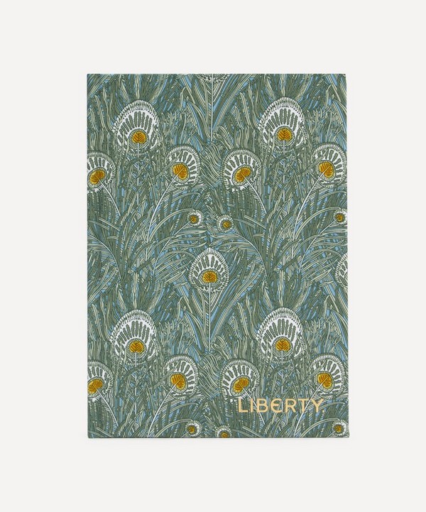 Liberty - Queen Hera Print Cotton A5 Lined Notebook image number null