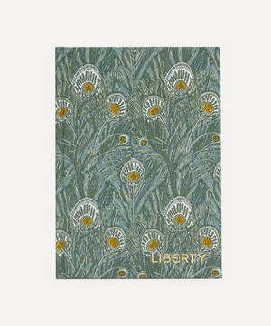 Liberty - Queen Hera Print Cotton A5 Lined Notebook image number 0