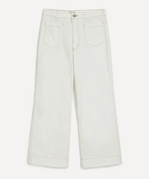 Frame - Utility Relaxed Straight Leg Jeans image number 0