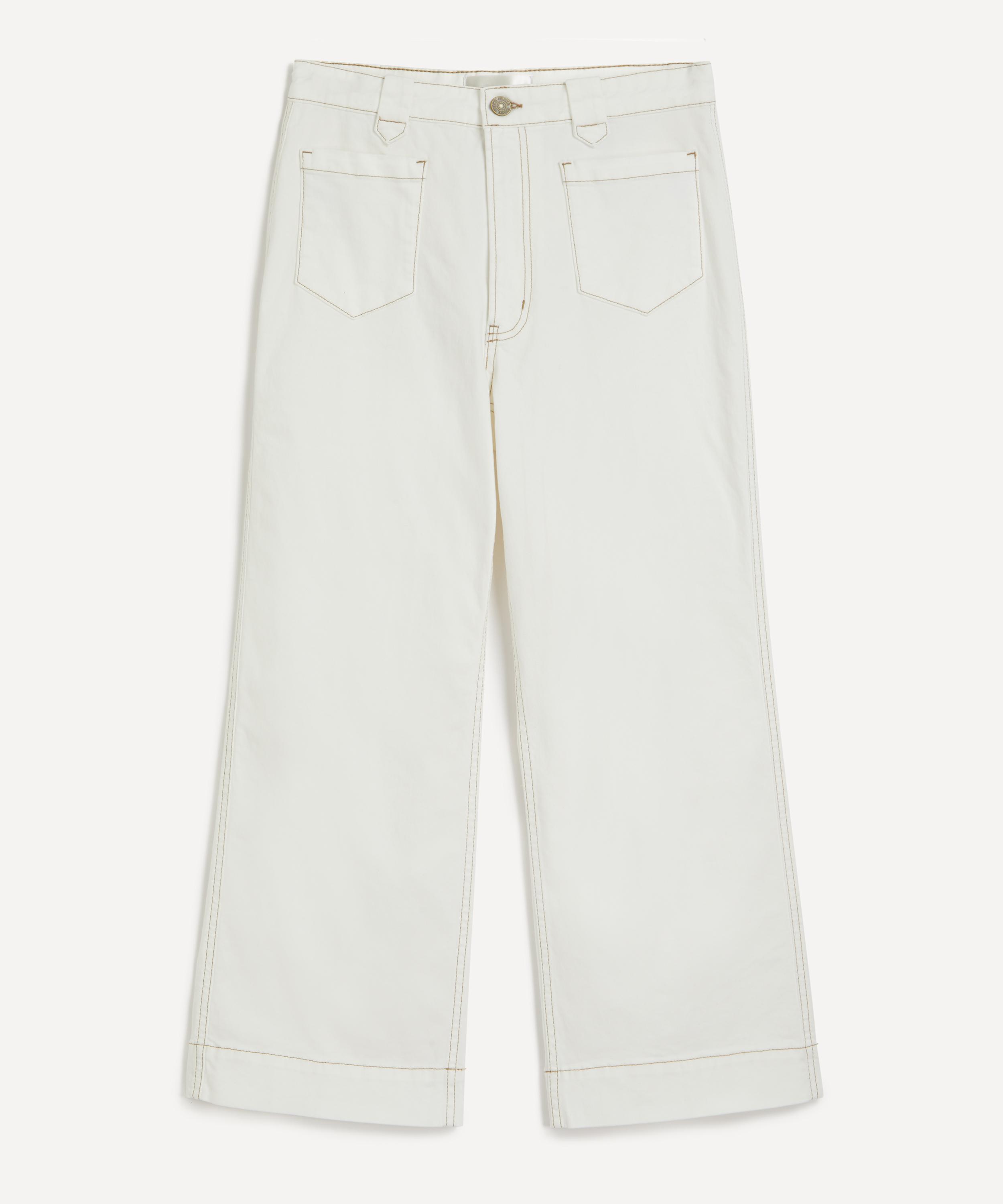 Frame - Utility Relaxed Straight Leg Jeans