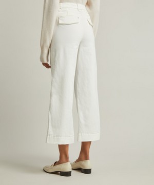 Frame - Utility Relaxed Straight Leg Jeans image number 3
