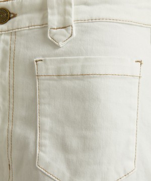 Frame - Utility Relaxed Straight Leg Jeans image number 4
