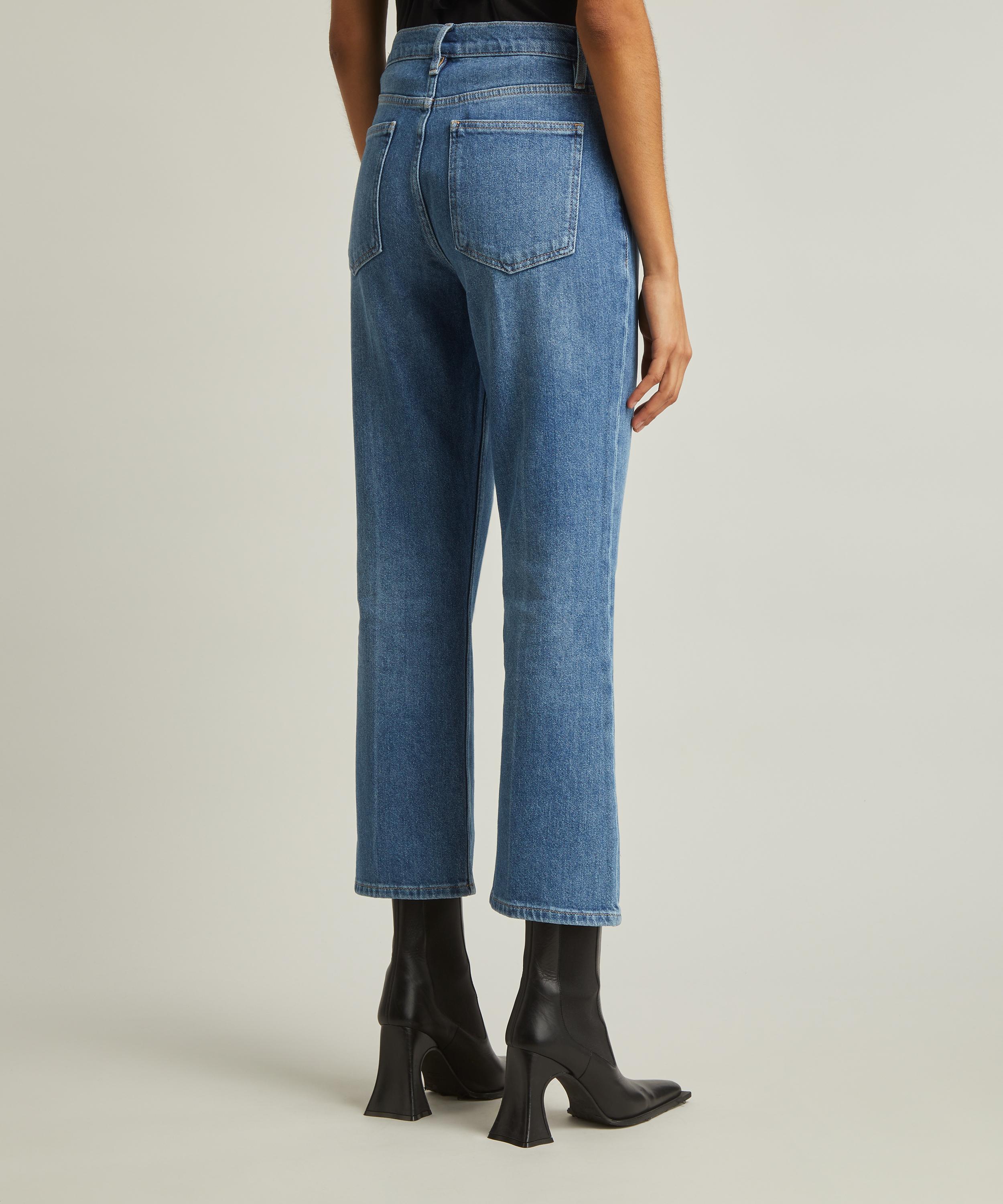 Frame 70s Crop Mini Boot Jeans | Liberty