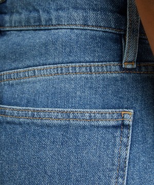 Frame - 70s Crop Mini Boot Jeans image number 4