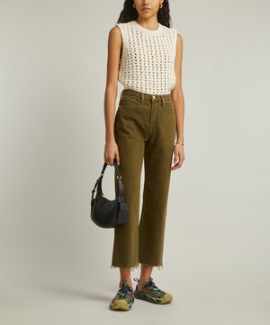 Frame - Cropped Le Jane Straight Leg Jeans image number 1