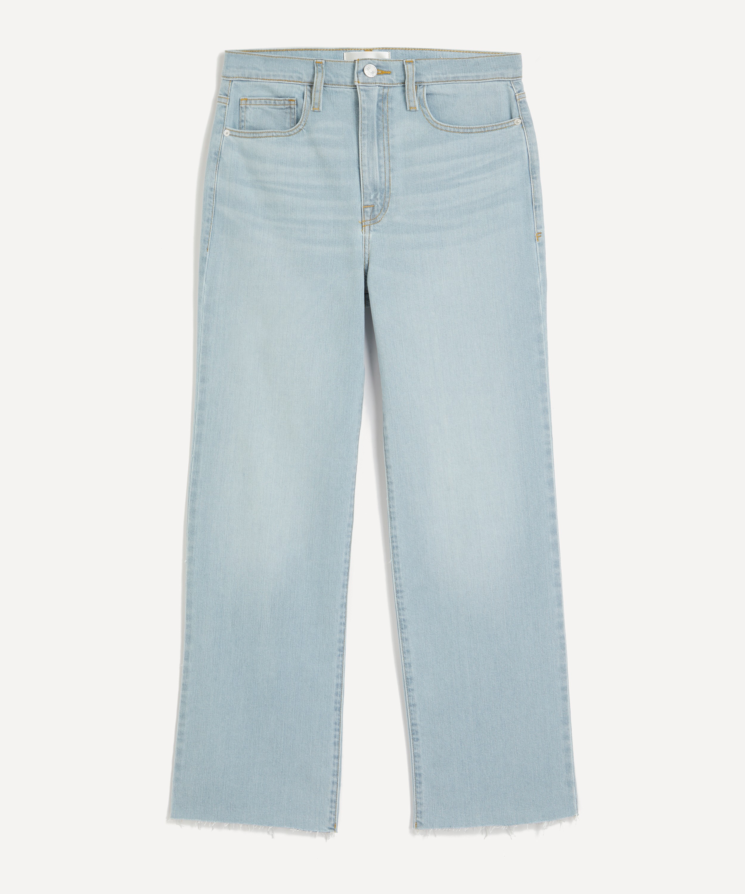 Frame - Cropped Le Jane Straight Leg Jeans image number 0