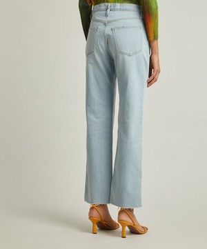 Frame - Cropped Le Jane Straight Leg Jeans image number 3