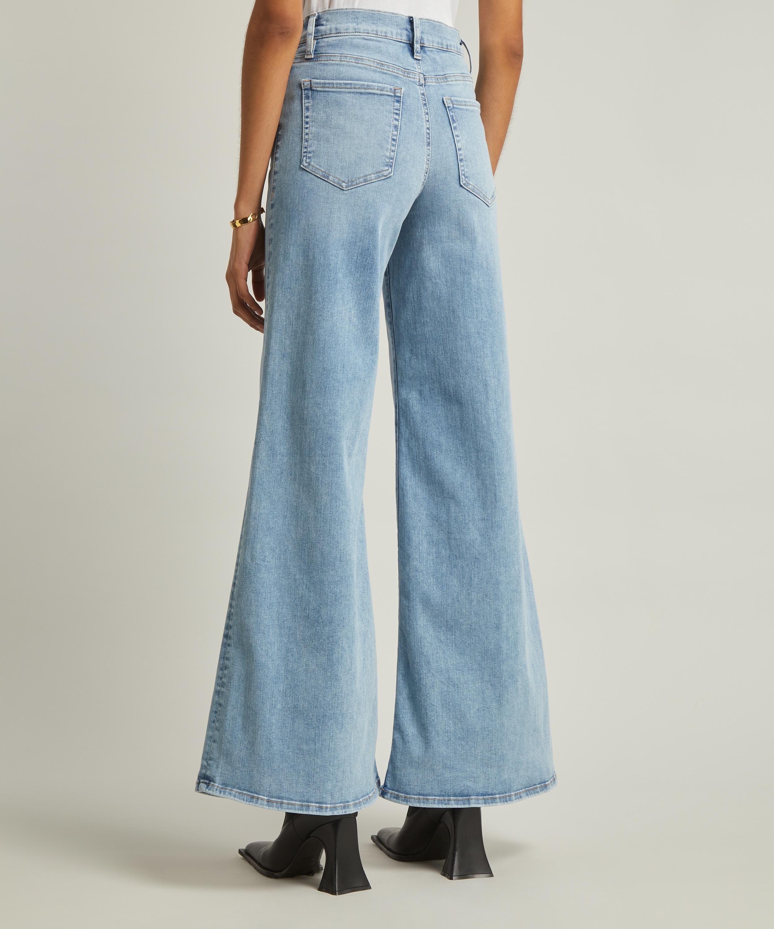 Frame - Le Palazzo Wide Leg Jeans image number 3