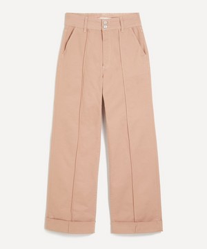 Frame - 70s Cuffed Straight Jeans image number 0