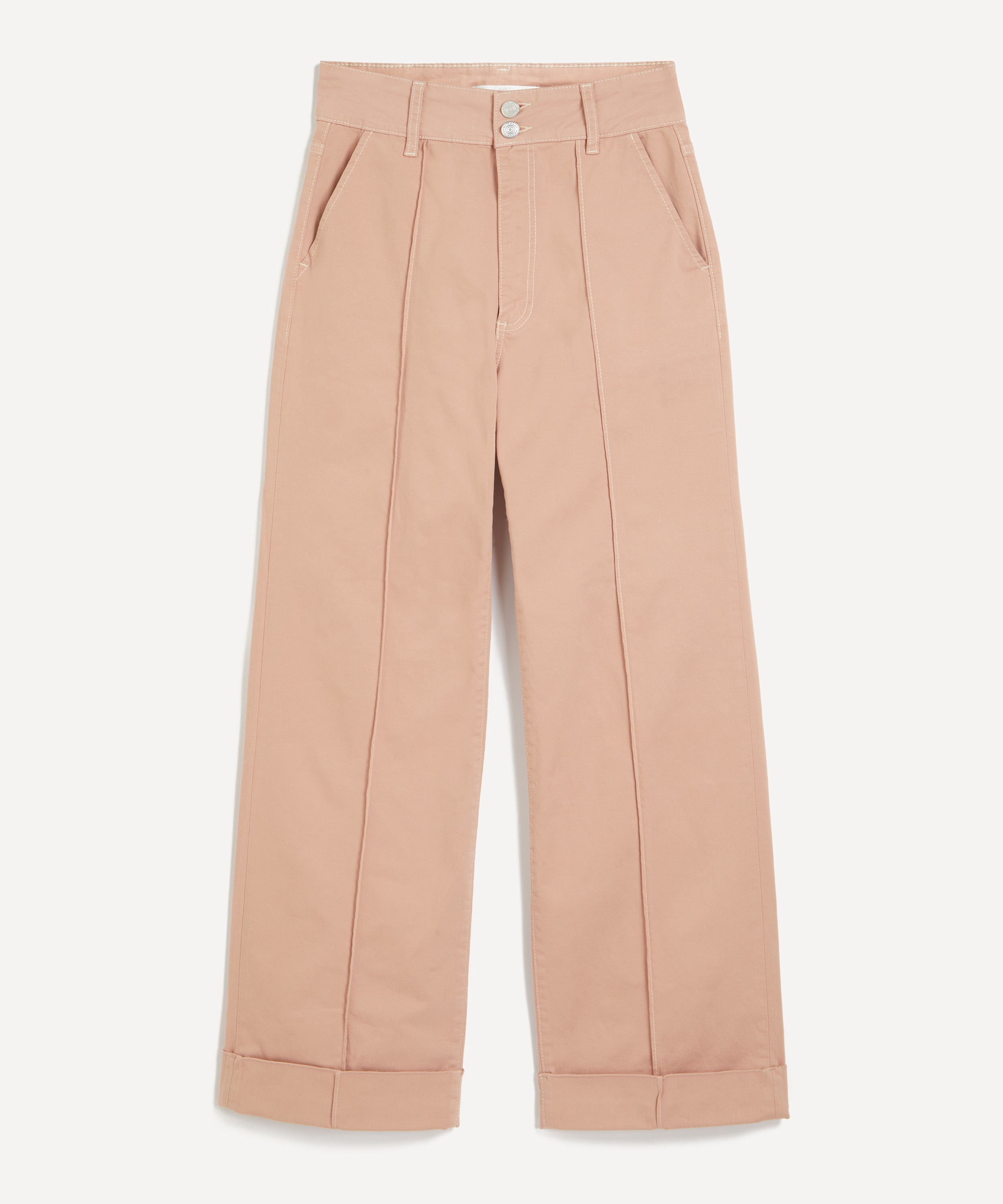 Frame - 70s Cuffed Straight Jeans