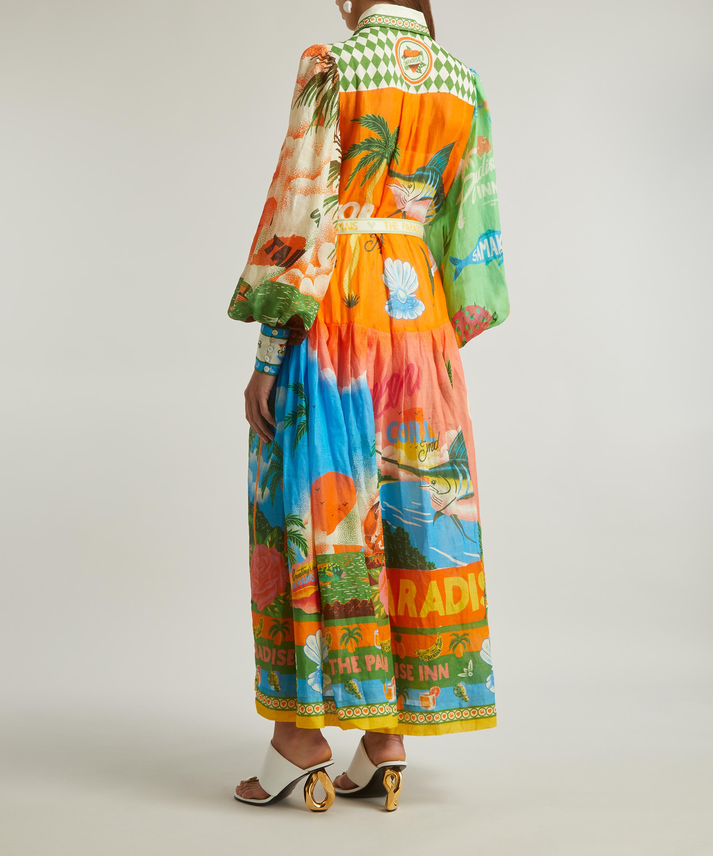 ALÉMAIS - Paradiso Shirtdress image number 3