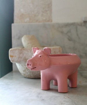 Freaklab - Ceramic Pig Bowl image number 1