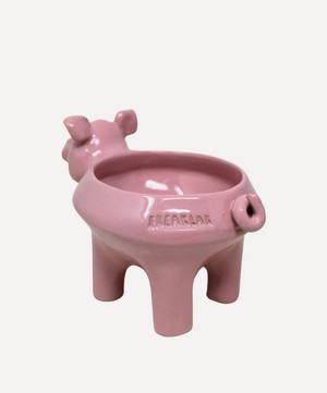Freaklab - Ceramic Pig Bowl image number 2