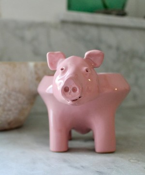 Freaklab - Ceramic Pig Bowl image number 3