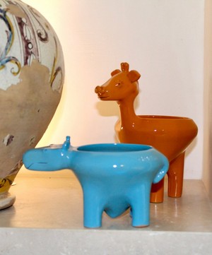 Freaklab - Ceramic Hippopotamus Bowl image number 1