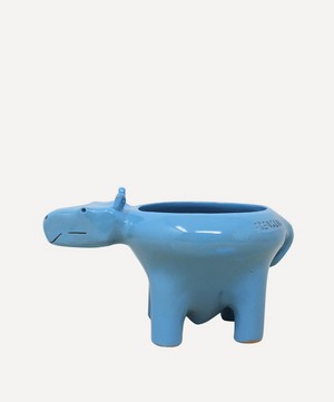 Freaklab - Ceramic Hippopotamus Bowl image number 4